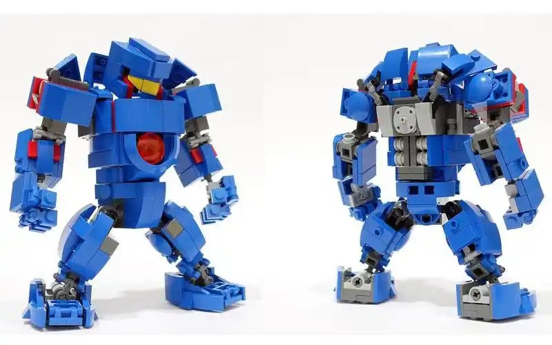 乐高moc教程环太平洋第三代机甲猎人吉普赛危机号拼搭指南教程