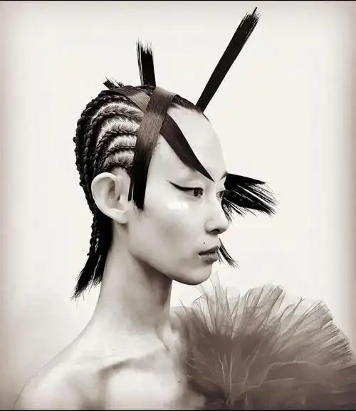 我的发型作品创意原创发型分享