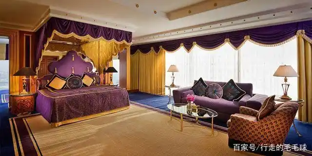 实拍迪拜"8星级"酒店内部:677㎡总统套房,竟然土味十足!