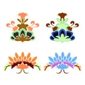 莫高窟藻井图片敦煌壁画藻井图片敦煌飞天神兽壁画图片蓝色梦幻敦煌