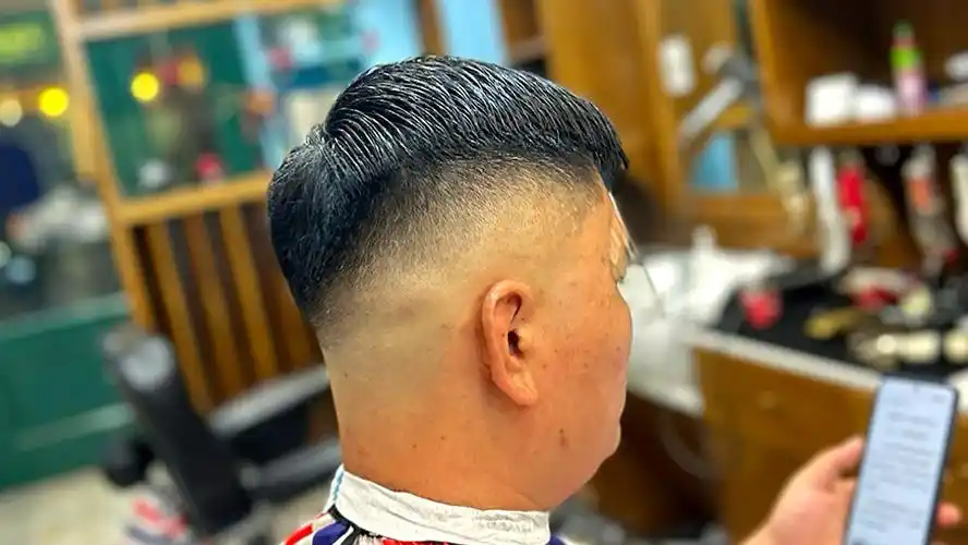 男士夏季必备短发,高渐变