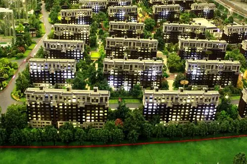 恒基旭辉城沙盘图