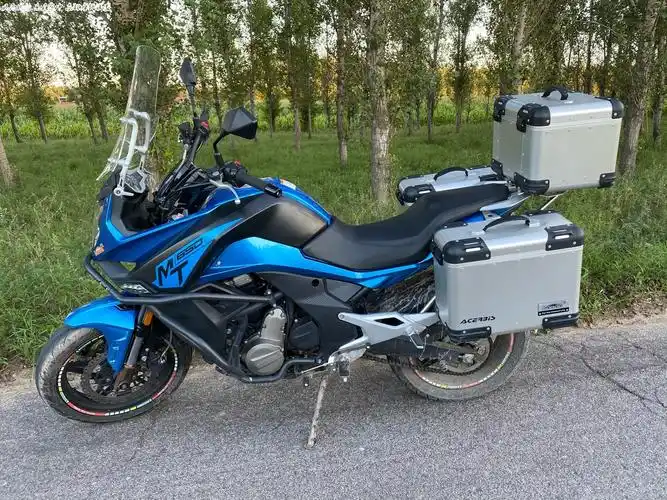 17年春风650mt车况巅峰刚保养完车主是个爱车迷