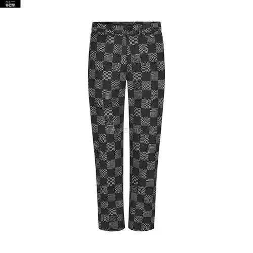 【包邮包税】 lv路易威登 21年秋冬 男士 休闲裤 标准剪裁牛仔裤 1a8