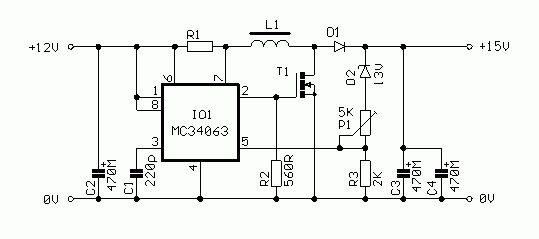 mc34063应用升压电路