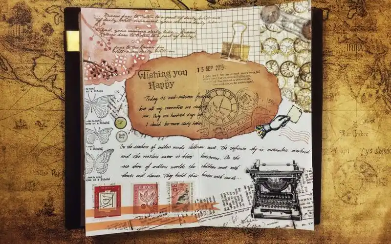 buderzy | 复古风手帐排版 vol.