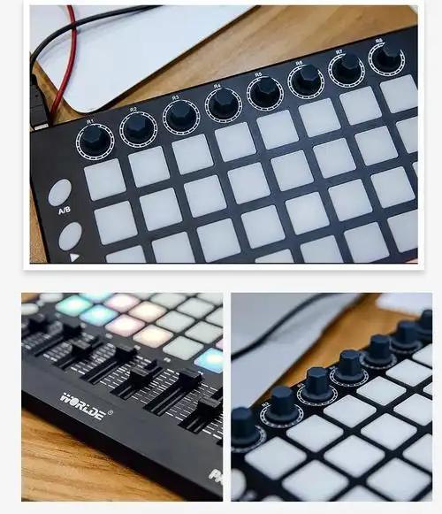 电音打击垫初学者女男孩子编曲便携式音乐midi键盘dj