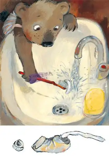 小熊不刷牙/海豚绘本花园