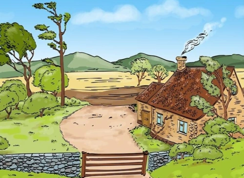 【不科学的图片】图为农家小院