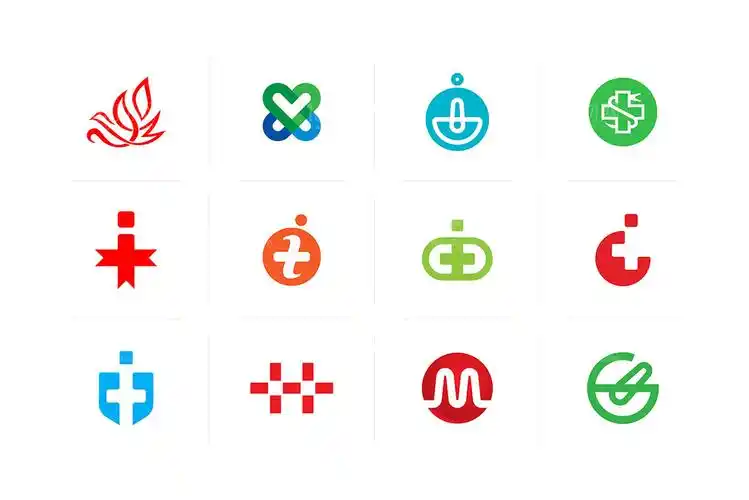 关键词:医院logo医疗机构logo红色字协会logo医院标志下载本素材,需