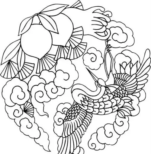 吉祥图案 黑白 中华传统 矢量 ai_0059