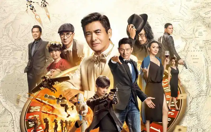 澳门风云3高清人物剧照电脑桌面壁纸下载