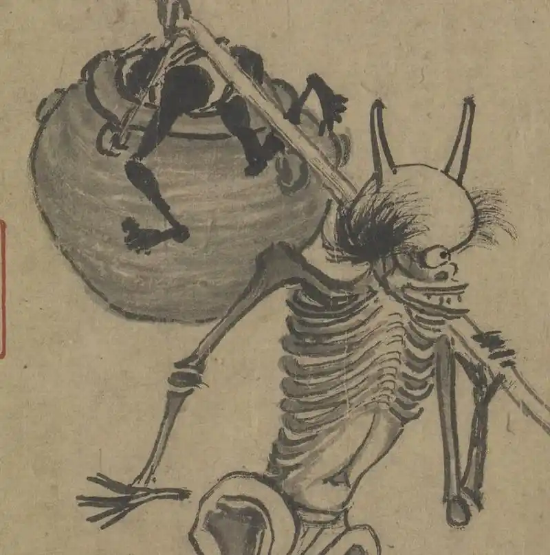 古人会怎么画鬼这篇文章帮你蹭蹭好运