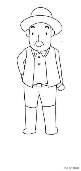 简笔画人物简单易学幼儿