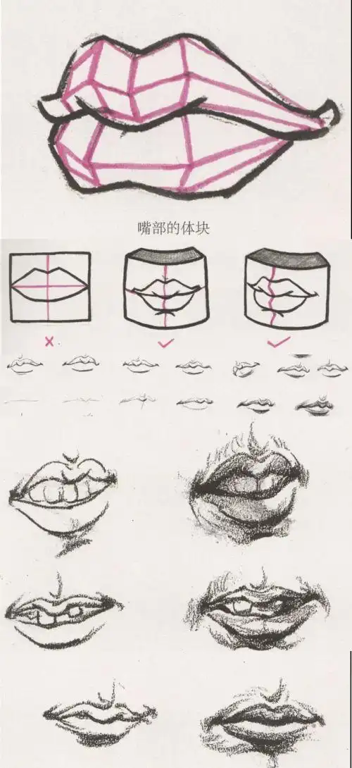 头部画法怎么画鼻子素描 素描鼻子的画法讲解各种画风鼻子的画法教程