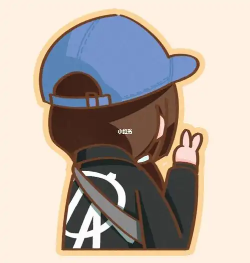 头像背影剪刀手70