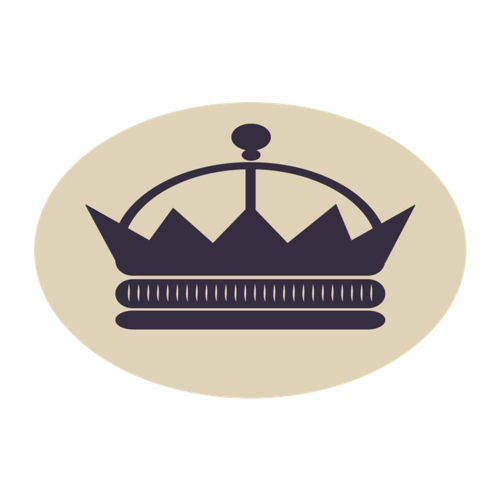 皇冠装饰logo图标-金光闪闪皇冠装饰logo图标矢量素材下载_懒人图库