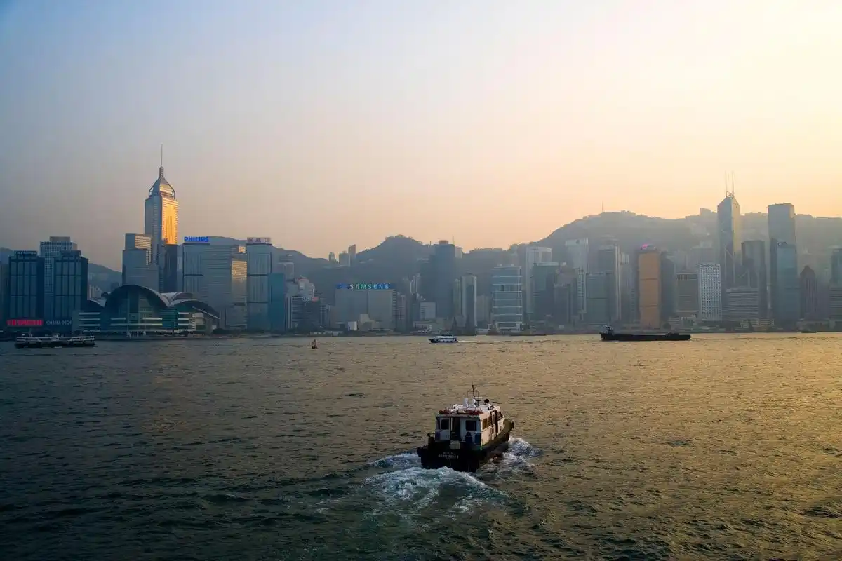 香港维多利亚港风景,高清图片,电脑桌面-壁纸族