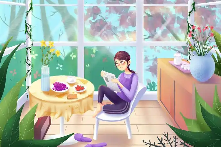 宅女|插画|儿童插画|言兮fang_原创作品-站酷zcool