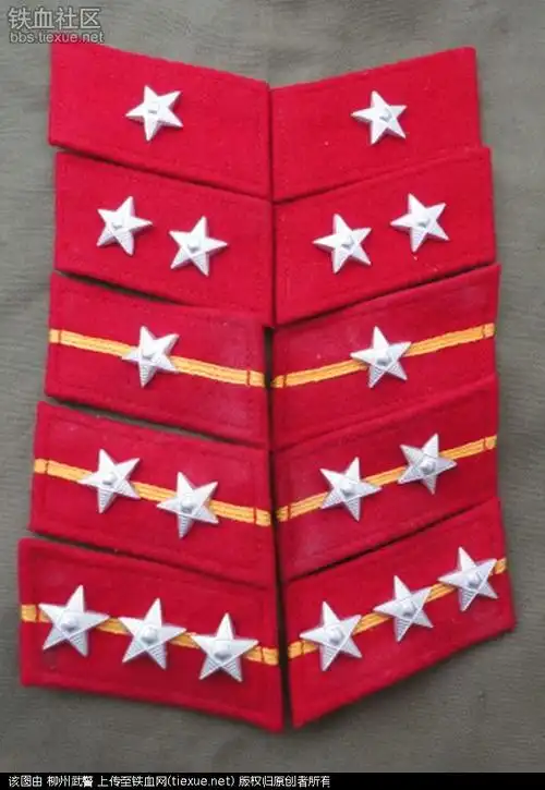 1985年我军准备恢复军衔制,相应的