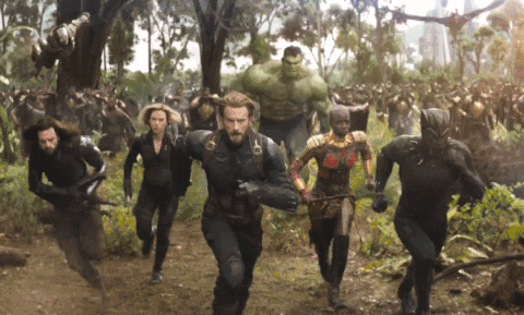 复仇者联盟钢铁侠绿巨人黑寡妇奔跑gif动图_动态图_表情包下载_soogif