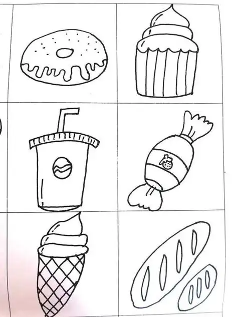 静物简笔画简单图片 静物简笔画简单图片立体