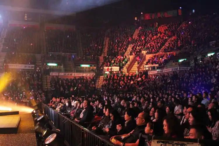 好声音香港红磡演唱会-观众(来源:网易娱乐)