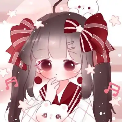 漫画小女孩图片可爱呆萌头像120张_女生动漫头像_头像屋