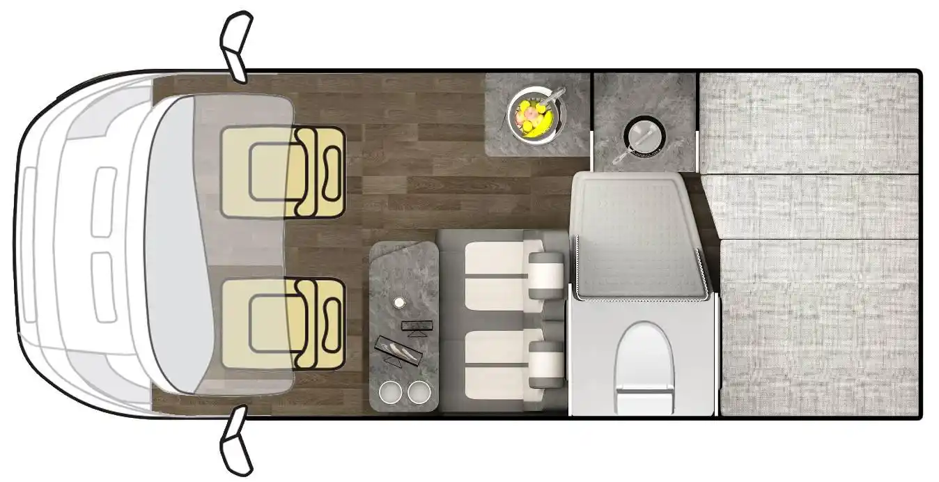 不惧限高!美女初体验高度只有2米4的宇通福特b型房车-新浪汽车