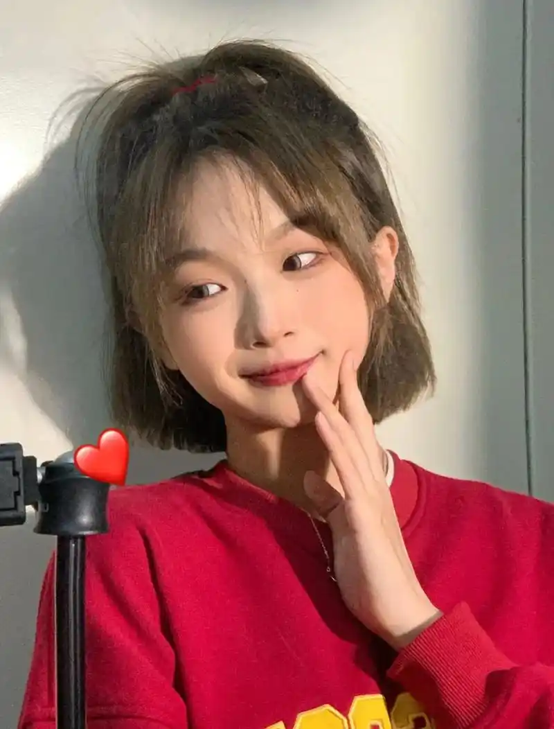 短发发型|短发扎马尾原来这么好看.