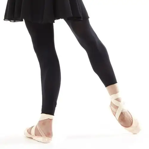 专业舞袜九分袜 天鹅绒连裤袜 舞蹈大袜 芭蕾九分袜 舞蹈袜