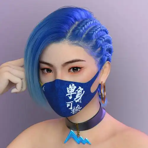 超写实虚拟偶像-哈酱