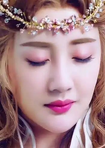 潮涯公主陈欣予颜值远山芙蓉冰肌玉骨