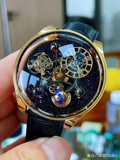 杰克宝 捷克豹 天体陀飞轮 单表 捷克豹 天体陀飞轮 市面难得一见的