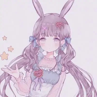 动漫可爱萌萌哒少女心头像高清好看的可爱萝莉少女心头像动漫图