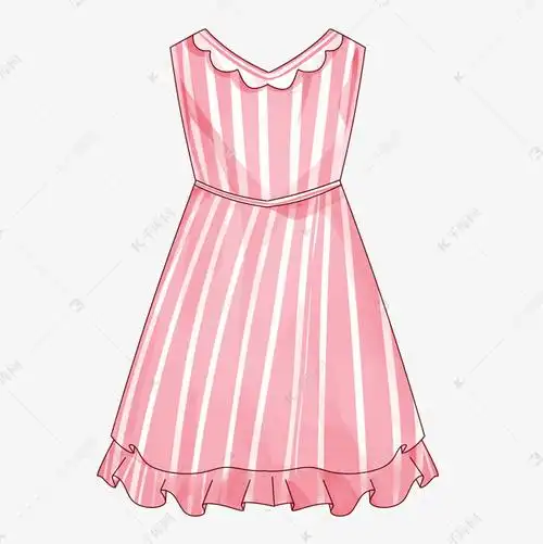 粉色浪漫粉色裙子