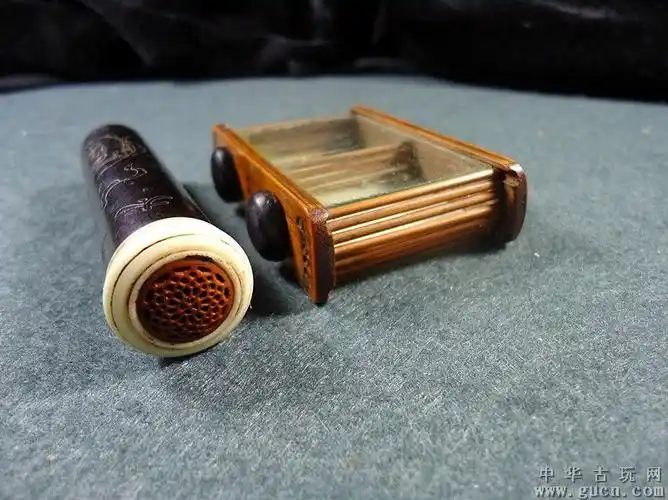 2个老虫具116(一个鸣虫筒,一个鸣虫盒) - 中华古玩网 - 古董收藏,古玩