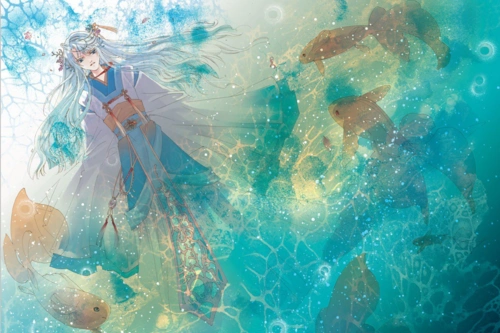 精心构造起这本绚丽古风画集,同时独家收录了梦幻绘本故事"琉璃