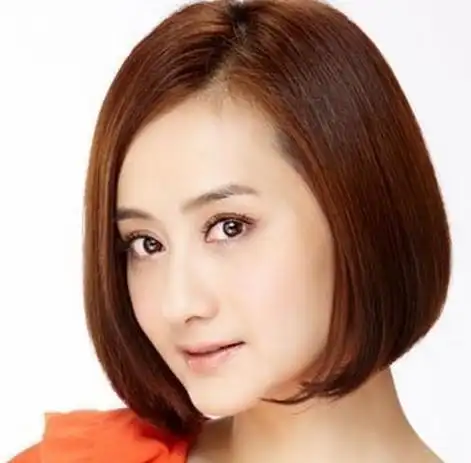 个性女生内扣波波头图片