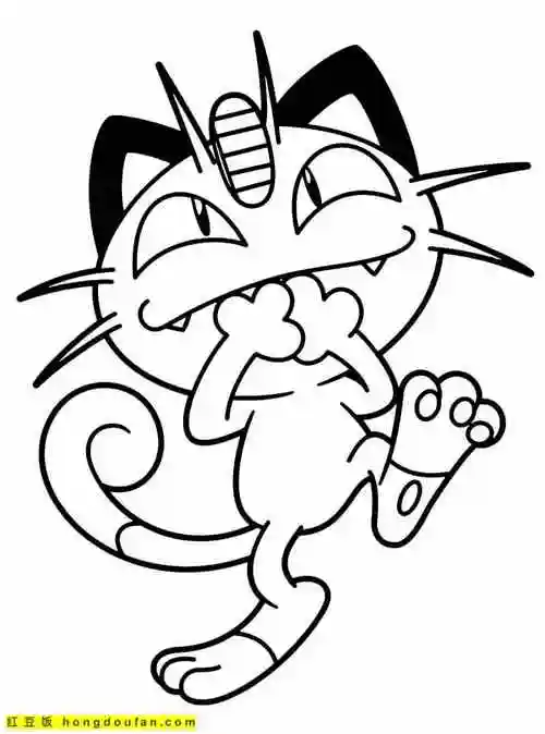 凯罗斯,分步简笔画,刺甲贝,动画片,勇基拉,卡拉卡拉,卡通,口袋宝贝