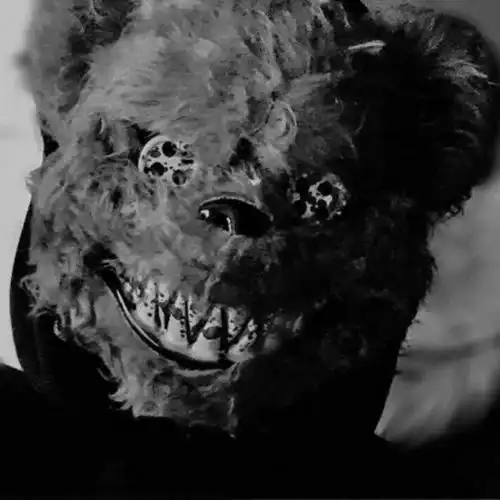 【精选】血腥兔子面具cos兔人杀手兔面具万圣节恐怖面具抖音同款兔脸