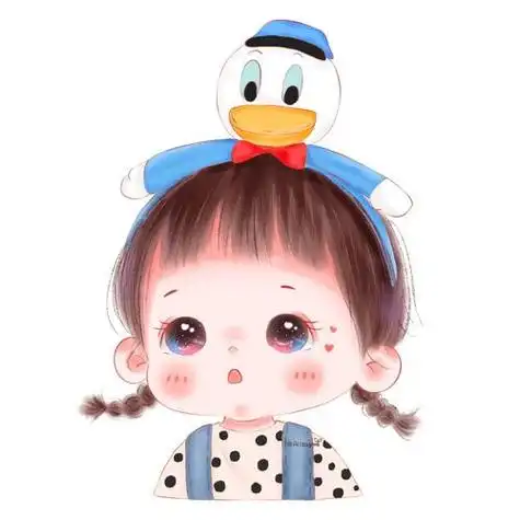 手绘萌娃头像又来啦男女头像情侣头像