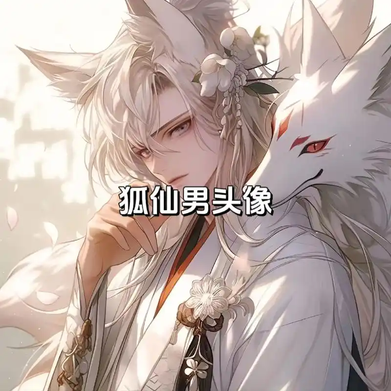 狐仙男头像.古风型狐仙大人高冷帅气#男头像 #古风头像 #动 - 抖音