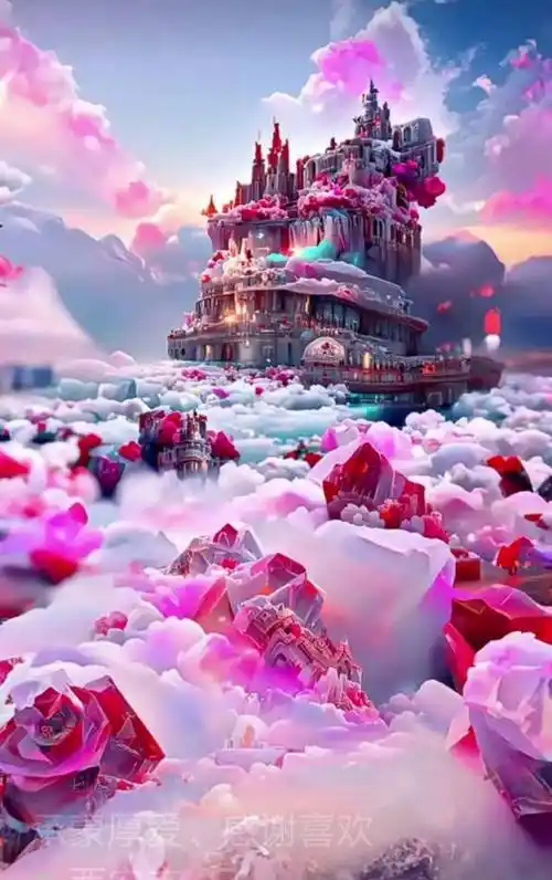 带你进入梦幻仙境,唯美 ai 画欣赏_综合_侵权_文章