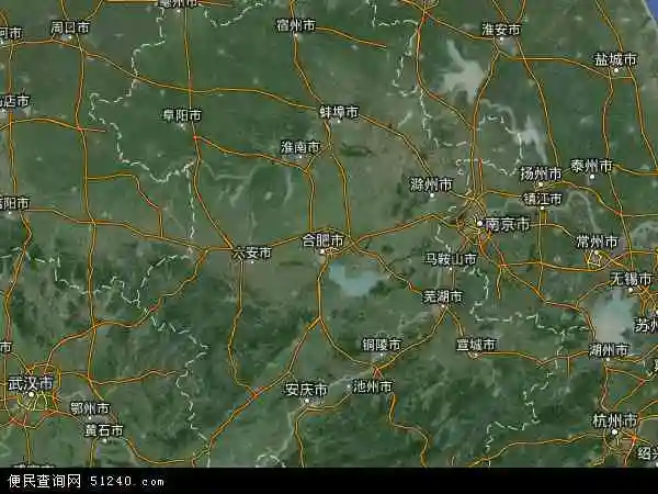 安徽省卫星地图 - 安徽省高清卫星地图 - 安徽省高清航拍地图 - 2021