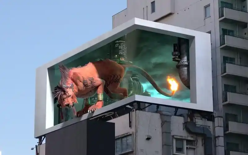 超炫裸眼3d游戏体验《猛兽》-视频素材