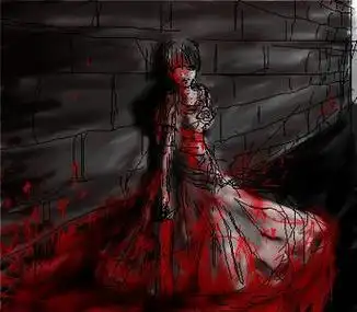 动漫眼睛流血头像