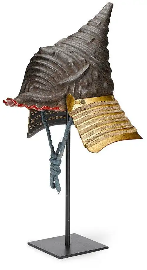 海鲜主题的江户时代武士头盔