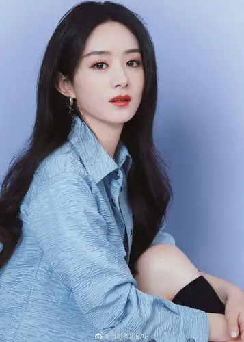 赵丽颖,票友晚安最新活动造型,有多美