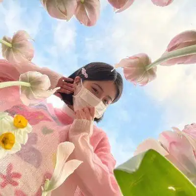 春天暖意肯定会带来很多好消息的_女生头像_我要个性网